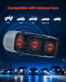 VEVOR automašīnas audio pastiprinātājs, 4 kanālu tiltojams auto pastiprinātājs, daudzkanālu Class D stereo pastiprinātājs ar maksimālo jaudu 4 × 272 W pie 4 Ω / 4 × 400 W pie 2 Ω, augstas jaudas pastiprinātājs SUV, pikapiem un bezceļu transportlīdzekļiem - ZEMLETES.LV