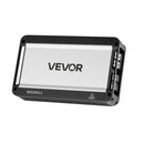 VEVOR 4 kanālu automašīnas audio pastiprinātājs, tiltojams daudzkanālu Class D stereo pastiprinātājs ar maksimālo jaudu 4 × 420 W pie 4 Ω / 4 × 600 W pie 2 Ω, augstas jaudas auto pastiprinātājs SUV, pikapiem un bezceļu transportlīdzekļiem - ZEMLETES.LV