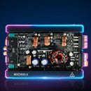 VEVOR 4 kanālu automašīnas audio pastiprinātājs, tiltojams daudzkanālu Class D stereo pastiprinātājs ar maksimālo jaudu 4 × 420 W pie 4 Ω / 4 × 600 W pie 2 Ω, augstas jaudas auto pastiprinātājs SUV, pikapiem un bezceļu transportlīdzekļiem - ZEMLETES.LV