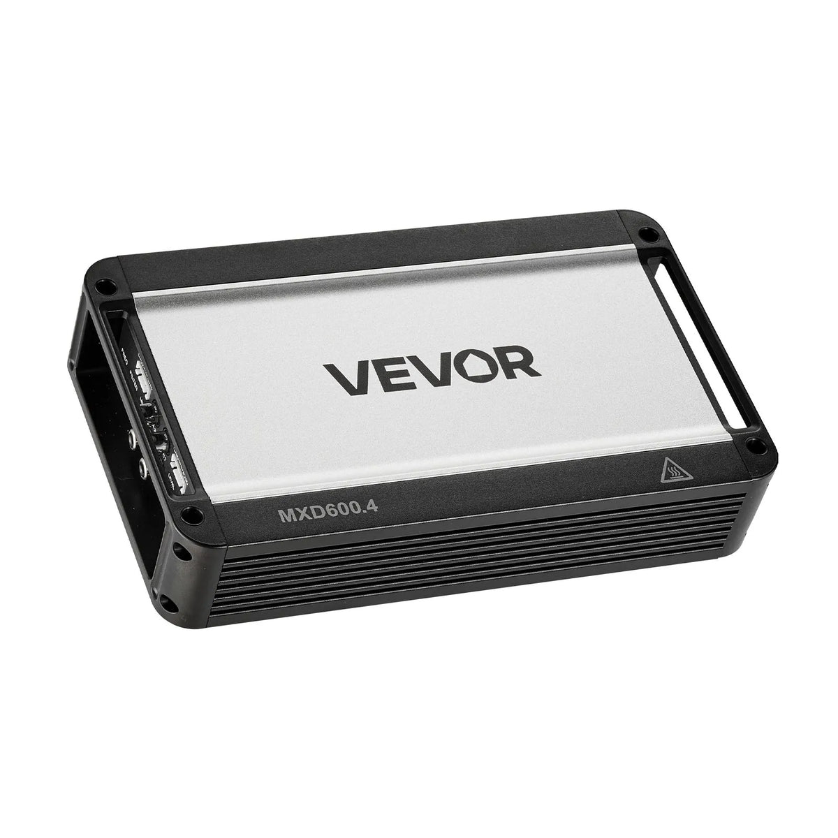 VEVOR 4 kanālu automašīnas audio pastiprinātājs, tiltojams daudzkanālu Class D stereo pastiprinātājs ar maksimālo jaudu 4 × 420 W pie 4 Ω / 4 × 600 W pie 2 Ω, augstas jaudas auto pastiprinātājs SUV, pikapiem un bezceļu transportlīdzekļiem - ZEMLETES.LV