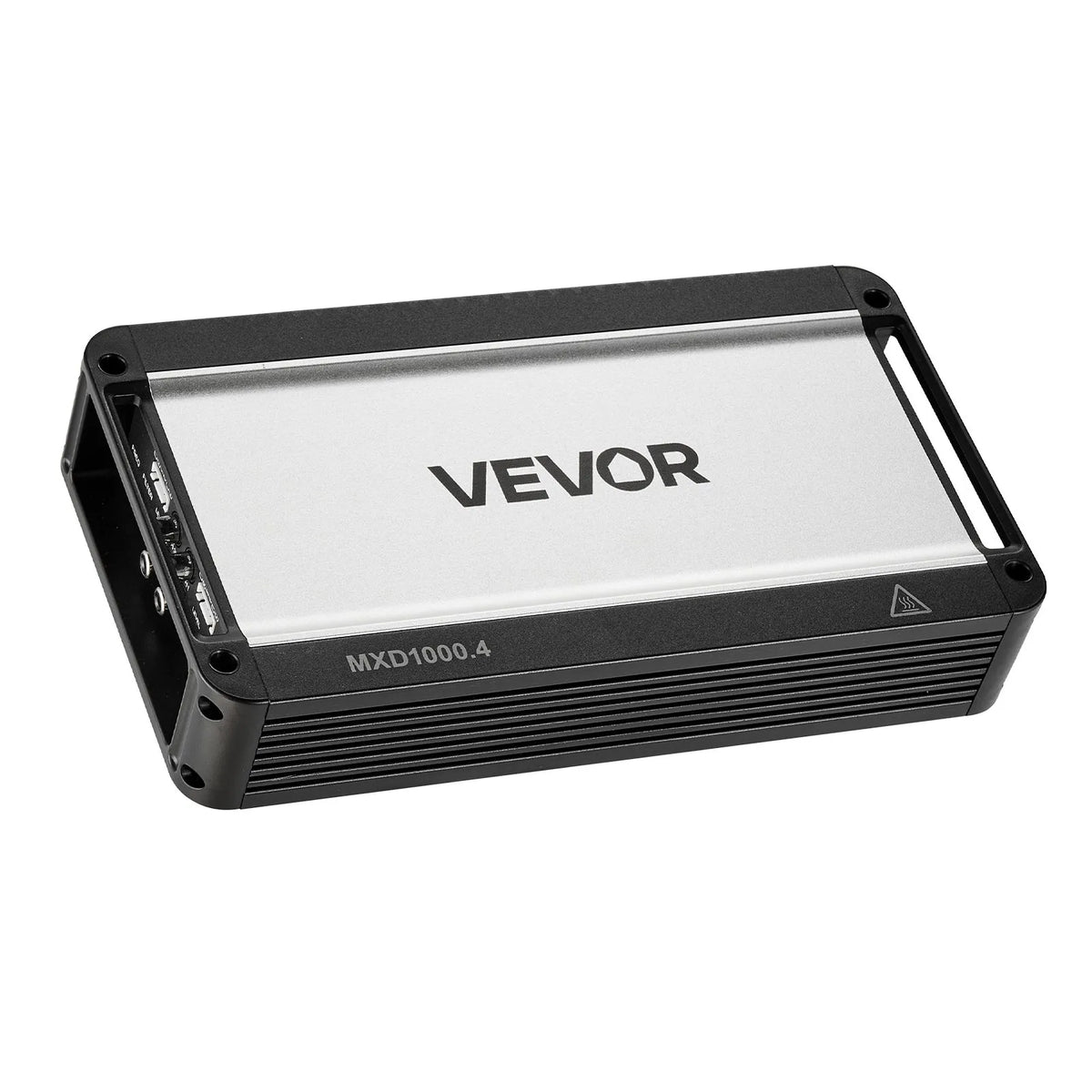 VEVOR automašīnas audio pastiprinātājs, 4 kanālu tiltojams auto pastiprinātājs, daudzkanālu Class D stereo pastiprinātājs ar maksimālo jaudu 4 × 500 W pie 4 Ω / 4 × 1000 W pie 2 Ω, augstas jaudas pastiprinātājs SUV, pikapiem un bezceļu transportlīdzekļiem - ZEMLETES.LV