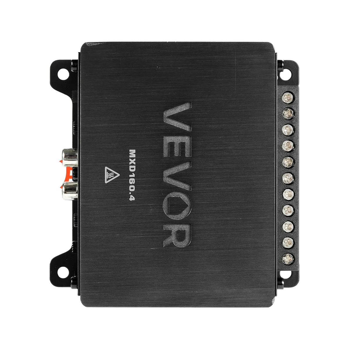 VEVOR automašīnas audio pastiprinātājs, 4 kanālu tiltojams auto pastiprinātājs, daudzkanālu Class D stereo pastiprinātājs ar maksimālo jaudu 4 × 110 W pie 4 Ω / 4 × 160 W pie 2 Ω, augstas jaudas pastiprinātājs SUV, pikapiem un bezceļu transportlīdzekļiem - ZEMLETES.LV