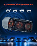 VEVOR automašīnas audio pastiprinātājs, 4 kanālu tiltojams auto pastiprinātājs, daudzkanālu Class D stereo pastiprinātājs ar maksimālo jaudu 4 × 110 W pie 4 Ω / 4 × 160 W pie 2 Ω, augstas jaudas pastiprinātājs SUV, pikapiem un bezceļu transportlīdzekļiem - ZEMLETES.LV