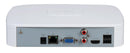 Dahua NVR4108-EI, 8 kanālu WizSense tīkla videoreģistrators, līdz 16 MP IP kamerām, 1 × SATA līdz 20 TB, SMD Plus, sejas atpazīšana, perimetra aizsardzība, HDMI 4K