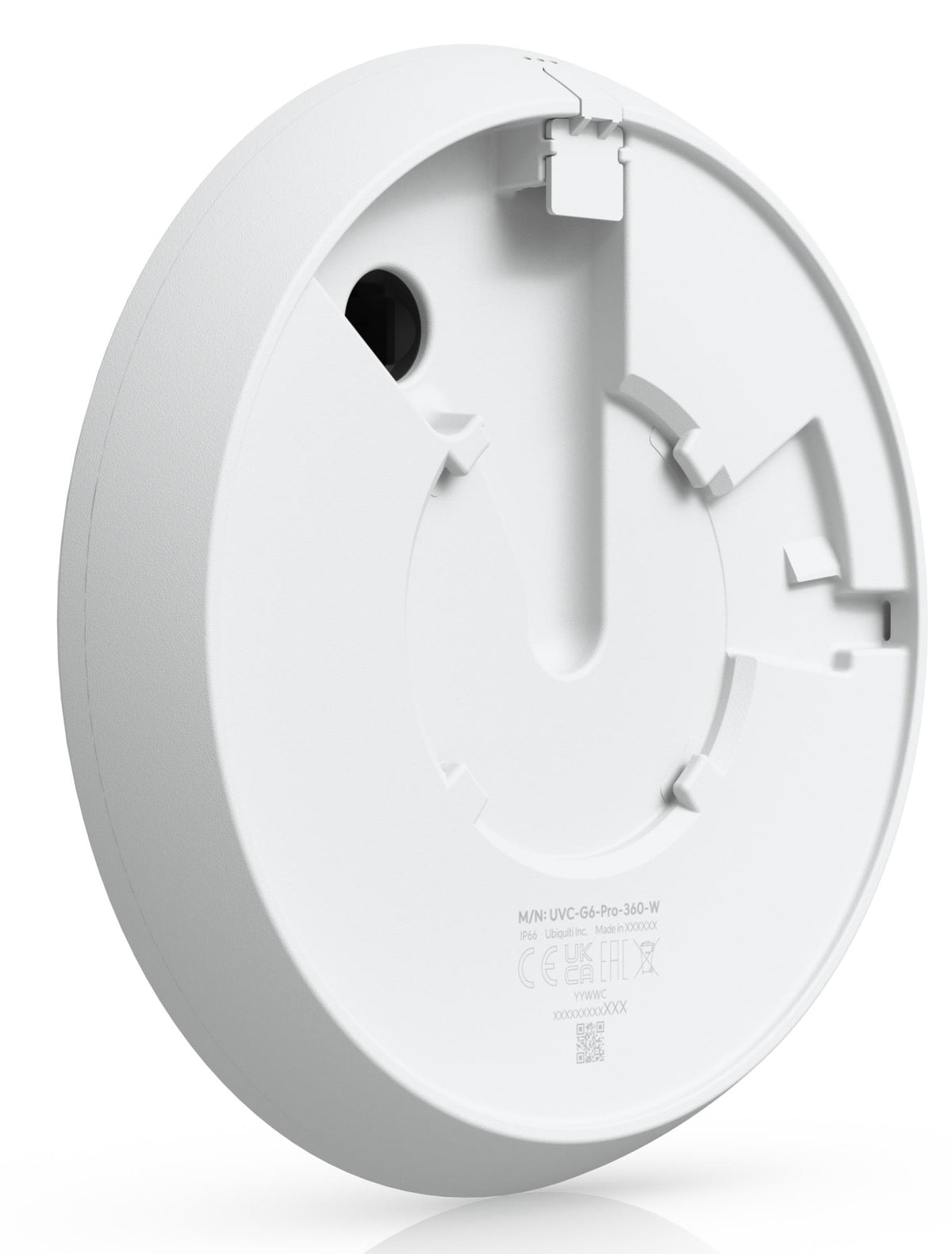Ubiquiti G6 Pro 360 12 MP Panoramic IP Camera, 180° Viewing Angle, Digital PTZ, Smart IR up to 15 m, Human, Vehicle and Animal Detection, Two-Way Audio, microSD, PoE+, IP66, IK10, White
