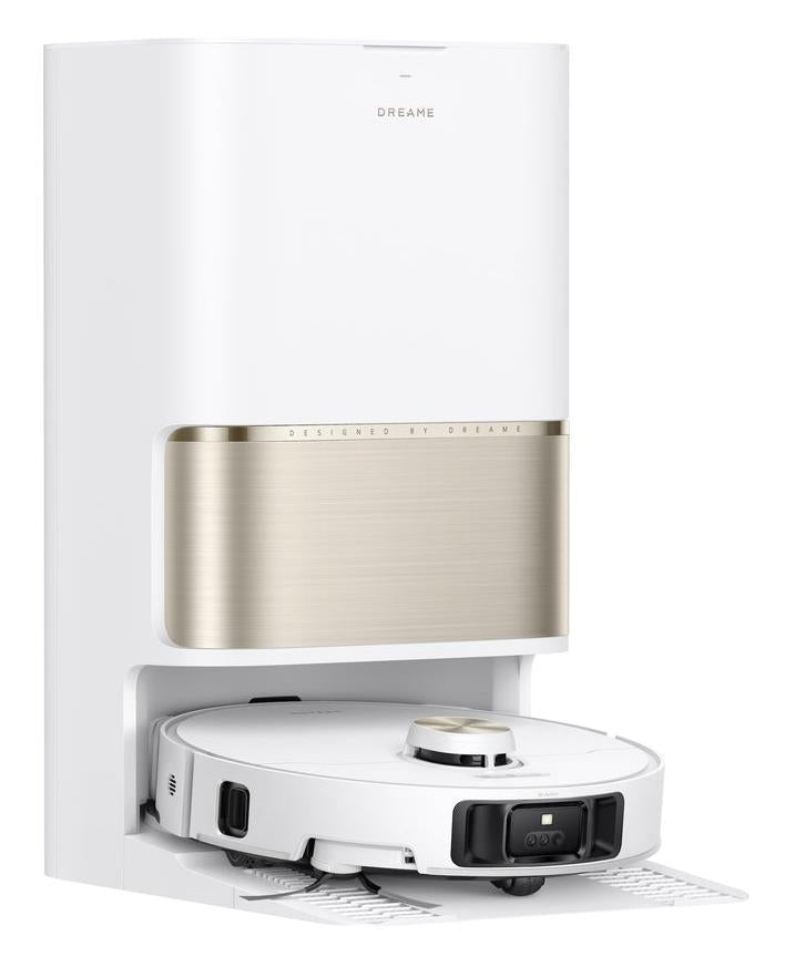 Dreame L50s Pro Ultra Robot Vacuum Cleaner with Wet Cleaning, 30,000 Pa, AI Navigation, Auto Docking Station, 100°C Mop Washing, 5200 mAh, White