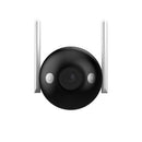 Dahua F2C-LED 2 MP bezvadu āra IP kamera, 2,8 mm, 98° skata leņķis, baltā LED nakts redzamība līdz 30 m, H.265, AI cilvēku noteikšana, mikrofons, microSD līdz 256 GB, IP67