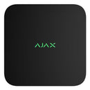 Ajax NVR DC (16-ch) 70935, 16 kanālu tīkla videoreģistrators, līdz 4K IP kamerām, H.265/H.264, līdz 100 Mb/s, līdz 16 TB 3,5" HDD, JetSparrow tehnoloģija, melns