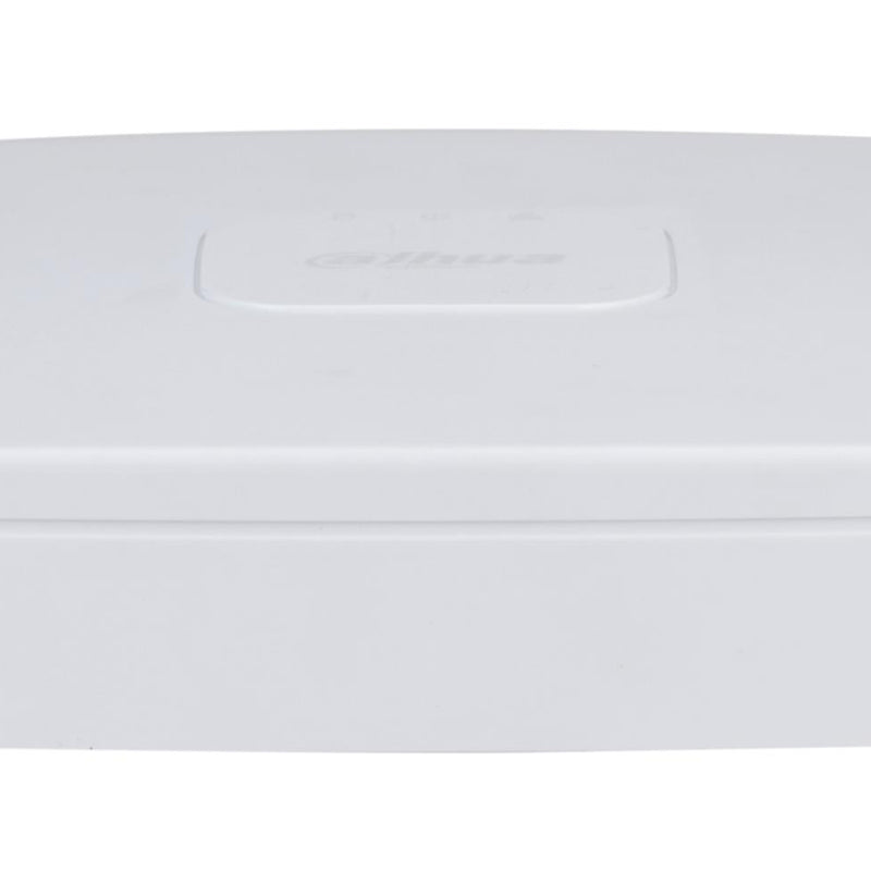 Dahua NVR4108-EI, 8 kanālu WizSense tīkla videoreģistrators, līdz 16 MP IP kamerām, 1 × SATA līdz 20 TB, SMD Plus, sejas atpazīšana, perimetra aizsardzība, HDMI 4K