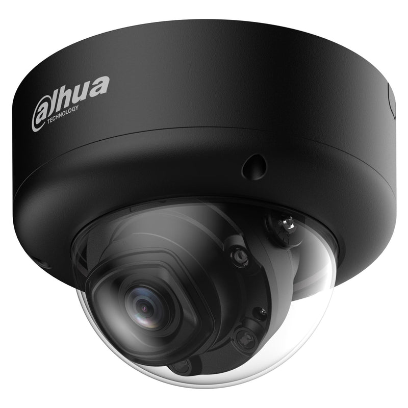 Dahua 5MP WizMind dome IP kamera, 2,7–13,5mm, IR 60m, Smart Dual Light, AI, WDR, PoE, IP67, IK10, melna