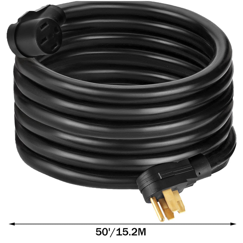 Strāvas pagarinātājs treilerim/kemperim, 15,2 m, 8AWG, 4 dzīslas
