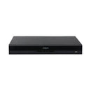 Dahua NVR5216-16P-EI 16 kanālu tīkla videoreģistrators ar 16 PoE pieslēgvietām, WizSense, līdz 32 MP, 8K HDMI, 2 SATA, melns