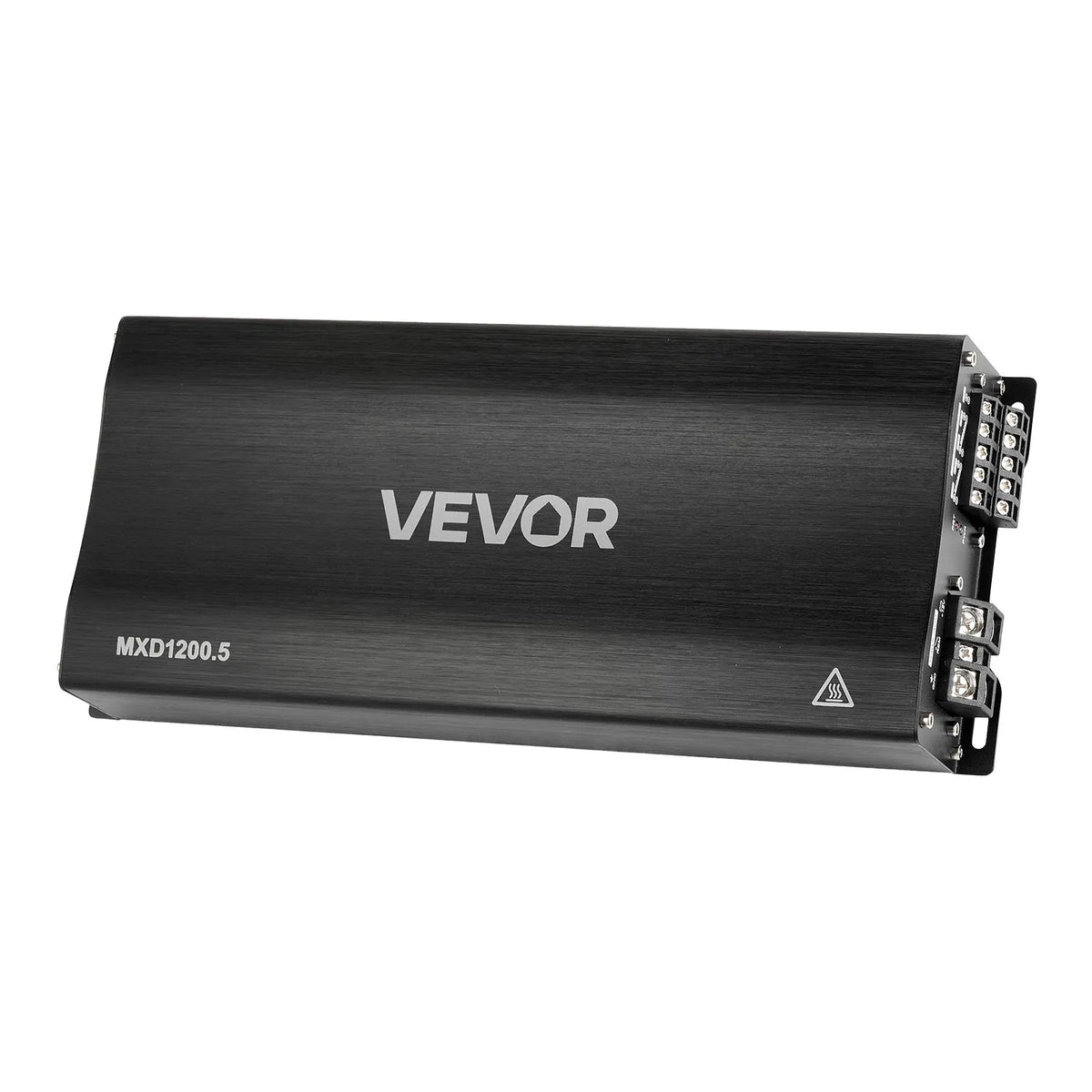 VEVOR 5 kanālu automašīnas audio pastiprinātājs, tiltojams daudzkanālu Class D stereo pastiprinātājs ar maksimālo jaudu 4 × 100 W pie 4 Ω / 4 × 200 W pie 2 Ω + 1 × 1000 W pie 2 Ω / 1 × 500 W pie 4 Ω, auto pastiprinātājs transportlīdzekļiem - ZEMLETES.LV