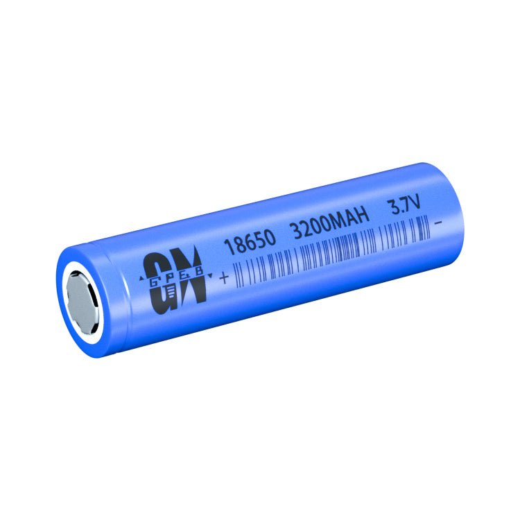 18650 litija jonu akumulators 3200mAh 3.7V 3C/5C uzlādējams elements 65x18mm 46g zema pretestība <40mΩ - ZEMLETES.LV