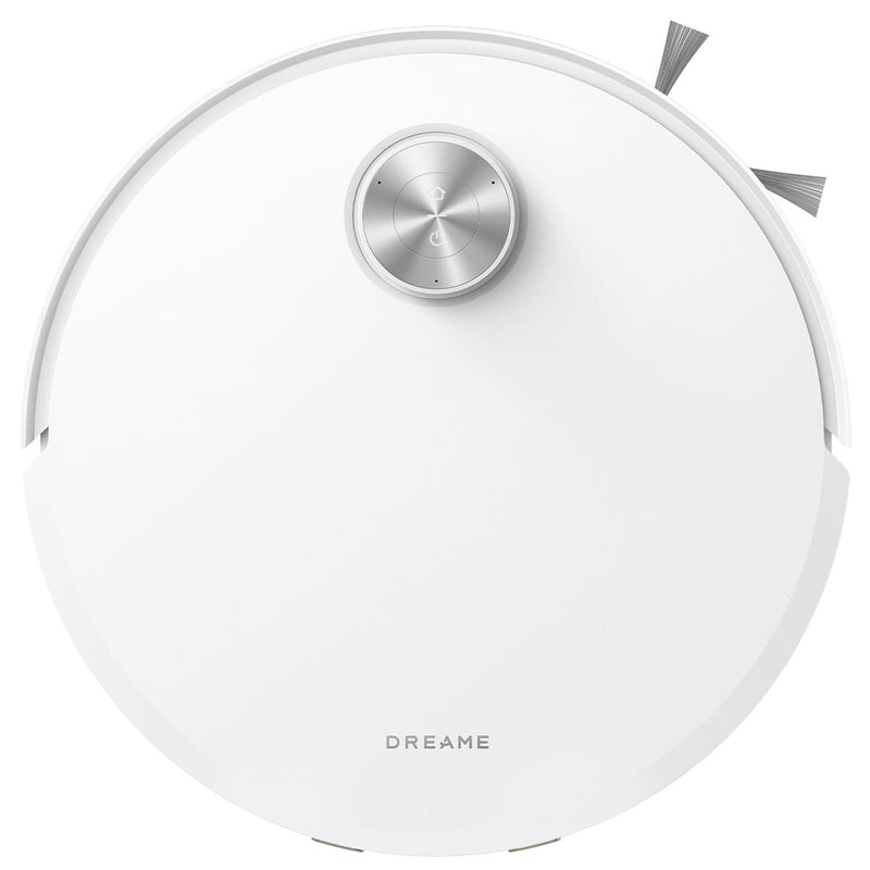 Dreame Aqua10 Roller robotizētais putekļsūcējs, 30 000 Pa, AquaRoll™ mitrā uzkopšana, 100 °C pašattīrīšanās, 6 cm šķēršļu pārvarēšana, 6400 mAh, LiDAR, balts