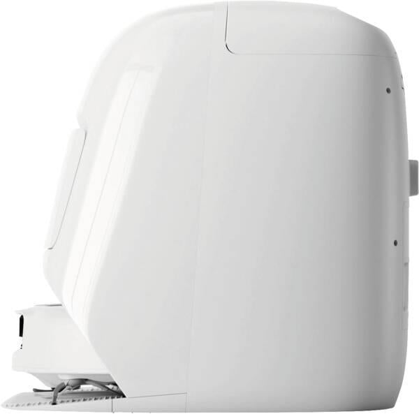 DJI ROMO S CP.CR.00000053, balts robotizēts putekļsūcējs ar sauso un mitro uzkopšanu, 25 000 Pa, 5000 mAh, LiDAR navigāciju, automātisku mopu mazgāšanu un 4 l ūdens tvertni