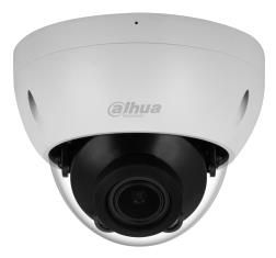 Dahua 4 MP āra kupolveida IP kamera, 2,7–13,5 mm, 104–29°, motorizēts vari-fokāls objektīvs, Smart IR līdz 40 m, WDR 120 dB, WizSense, SMD Plus, cilvēku un transportlīdzekļu noteikšana, mikrofons, microSD līdz 256 GB, PoE, IP67, IK10, balta