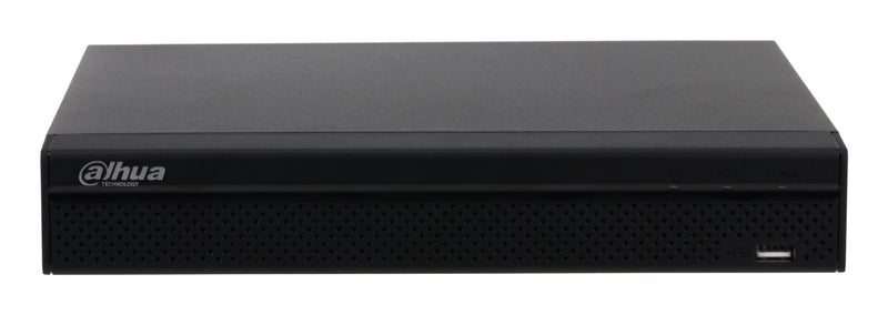 Dahua NVR4104HS-4KS3, 4 kanālu Lite tīkla videoreģistrators, līdz 12 MP IP kamerām, 1 × SATA līdz 20 TB, 80 Mb/s, SMD Plus, HDMI 4K, Smart H.265+