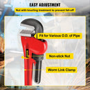 Cauruļu atslēga 1500 mm, smagā tipa, čuguna, regulējama, taisna santehnikas atslēga