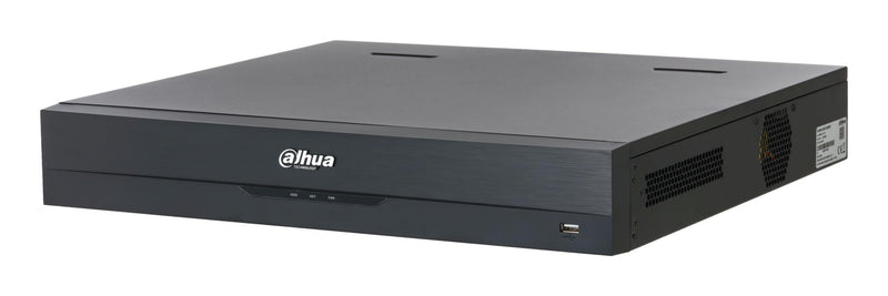 Dahua NVR5432-EI2 32 kanālu tīkla videoreģistrators, WizSense, līdz 32 MP, 8K HDMI, 4 SATA, līdz 104 TB, 448 Mb/s