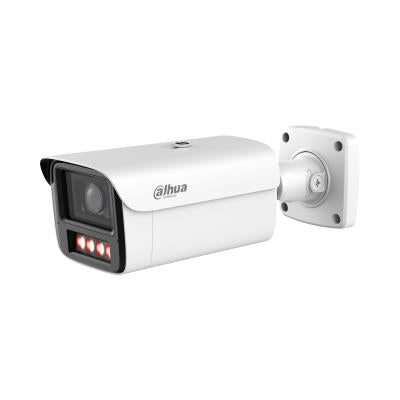 Dahua 6MP WizMind bullet IP kamera, 2,7–12mm motorzoom, WizColor, IR/LED 60m, WDR, AI, mikrofons, skaļrunis, ePoE/PoE, microSD 1TB, IP67, IK10