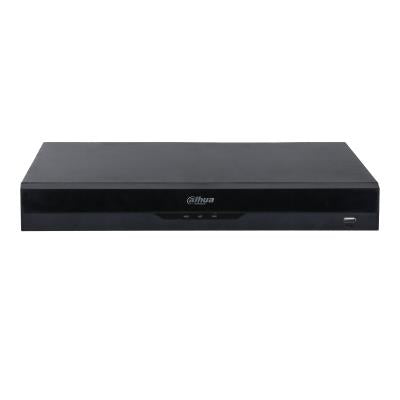 Dahua NVR5208-8P-EI2 8 kanālu tīkla videoreģistrators ar 8 PoE pieslēgvietām, WizSense, līdz 32 MP, 8K HDMI, 2 SATA, melns