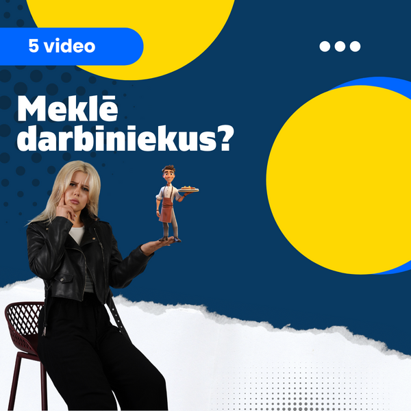 5 video par darba meklēšanu klātienē pie jums uzņemumā,ja jūsu uņēmumam nepieciešami darbinieki,izveidosim video ar norādi kur sūtīt CV (Copy)