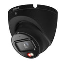 Dahua IPC-HDW1839T-A-IL 8 MP IP kamera, 2,8 mm, 110°, Smart Dual Light, IR un silti balta gaisma līdz 30 m, H.265, DWDR, cilvēku noteikšana, iebūvēts mikrofons, PoE, IP67, melna