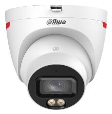 Dahua 4MP eyeball IP kamera, 2,8mm, WizColor, silti balta gaisma 30m, AI, mikrofons, PoE, IP67