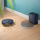 Philips 2000 Series XU2100/15, tumši zils, robotizēts putekļsūcējs ar sauso un mitro uzkopšanu, 6000 Pa, LDS navigācija, 2600 mAh, automātiska putekļu iztukšošana, Philips HomeRun