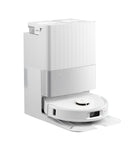Roborock Qrevo 5AE robotizētais putekļsūcējs, 12 000 Pa, sausā un mitrā uzkopšana, LiDAR, FlexiArm, automātiskā dokstacija, 5200 mAh, balts
