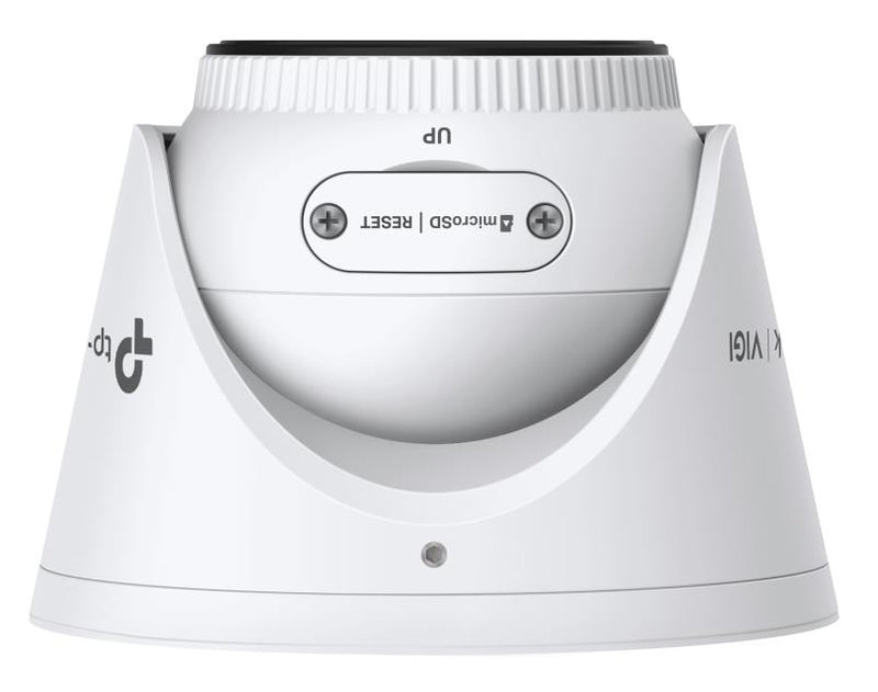 TP-Link VIGI InSight S485 8MP 4K Full-Color turret IP kamera, 4mm, IR/LED 30m, WDR, AI, aktīvā aizsardzība, 2 virzienu audio, PoE, microSD, IP67