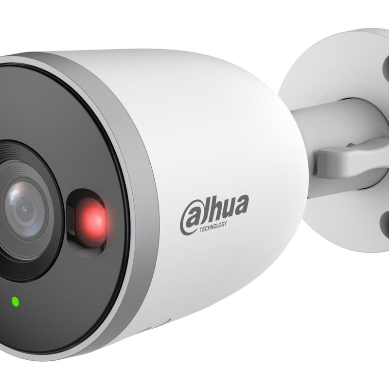 Dahua F3D-IL-0280B 3 MP bezvadu bullet IP kamera, 2,8 mm, 103°, 360° grozīšana, IR nakts redzamība līdz 30 m, H.265, Wi-Fi 6, Bluetooth, AI cilvēku un transportlīdzekļu noteikšana, microSD līdz 256 GB, IP67