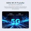 DDPAI Mini 2X ir kompakts auto videoreģistrators ar iebūvētu akumulatoru (~320 mAh rezerves barošanai) un atbalstu līdz 128 GB microSD kartei.