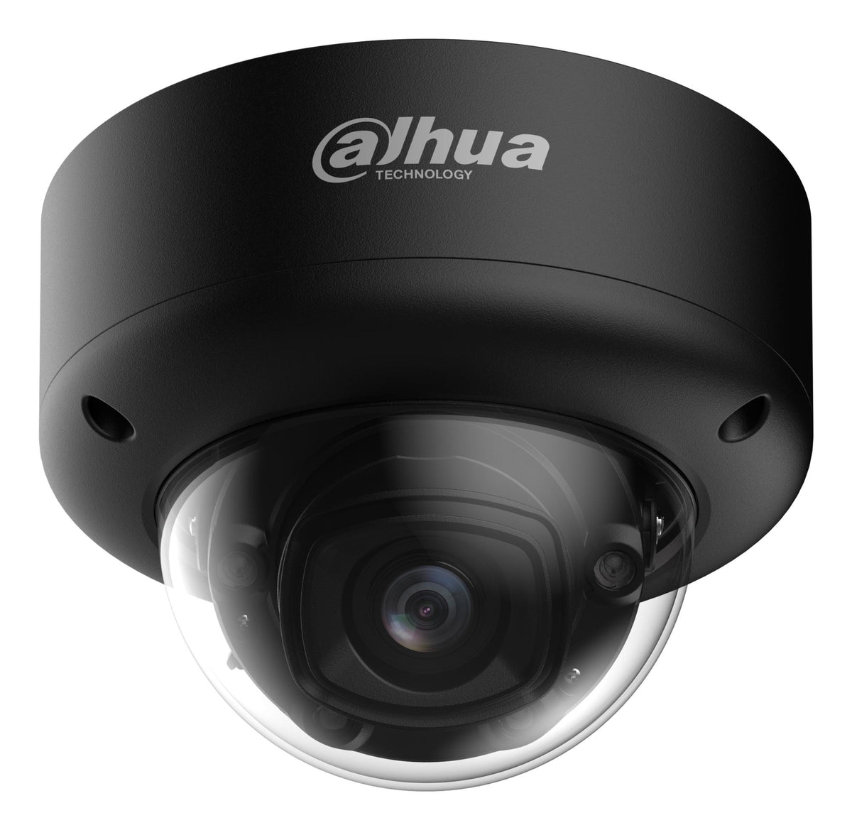Dahua 5MP WizMind dome IP kamera, 2,7–13,5mm, IR 60m, Smart Dual Light, AI, WDR, PoE, IP67, IK10, melna