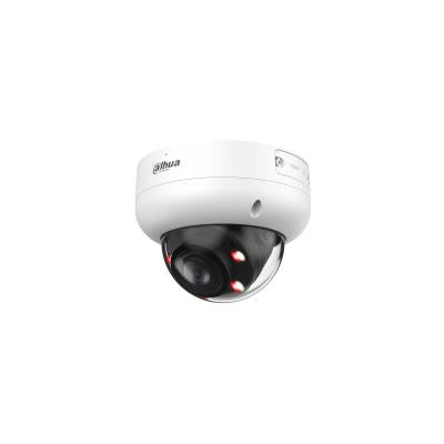 Dahua 6MP WizSense Smart Dual Light dome IP kamera, 2,7–13,5mm, IR/LED 50m, WDR, AI, SMD 4.0, audio, PoE, microSD 512GB, IP67, IK10