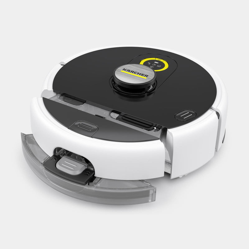 Kärcher RCF 3 1.269-660.0, robotizēts grīdas mazgātājs, LiDAR navigācija, FC rullīšu tehnoloģija, 5200 mAh, līdz 120 min darbība, 430 ml tīrā ūdens tvertne, automātiska paklāju atpazīšana