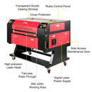 VEVOR 60W CO2 Lāzera Gravētājs un Griezējs 500x700 mm ar USB Interfeisu DIY Gravēšanai