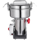 VEVOR Elektriskās graudu dzirnaviņas, 750 g graudu malšanas iekārta, 2500 W pulverizators, miltu dzirnaviņu iekārta, elektriskās garšaugu un graudu malšanas dzirnaviņas no pārtikas kvalitātes nerūsējošā tērauda