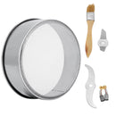 VEVOR Elektriskās graudu dzirnaviņas, 750 g graudu malšanas iekārta, 2500 W pulverizators, miltu dzirnaviņu iekārta, elektriskās garšaugu un graudu malšanas dzirnaviņas no pārtikas kvalitātes nerūsējošā tērauda