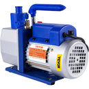 VEVOR vienpakāpes vakuumsūknis ar rotācijas lāpstiņu, 198 l/min, 0,37 kW HVAC dziļā vakuuma sūknēšanai