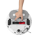 Roborock Qrevo Edge 5V1 QRES02-00, balts, robotizēts putekļsūcējs ar mitro un sauso uzkopšanu, 18 500 Pa, LiDAR, 5200 mAh, FlexiArm, automātisku putekļu iztukšošanu un mopu mazgāšanu