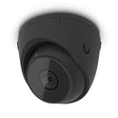 Ubiquiti G5 Turret Ultra 4 MP 2K āra kupolveida IP kamera, 2,8 mm, 102,4°, IR nakts redzamība līdz 30 m, cilvēku, transportlīdzekļu un dzīvnieku noteikšana, mikrofons, PoE, IP66, IK04, melna