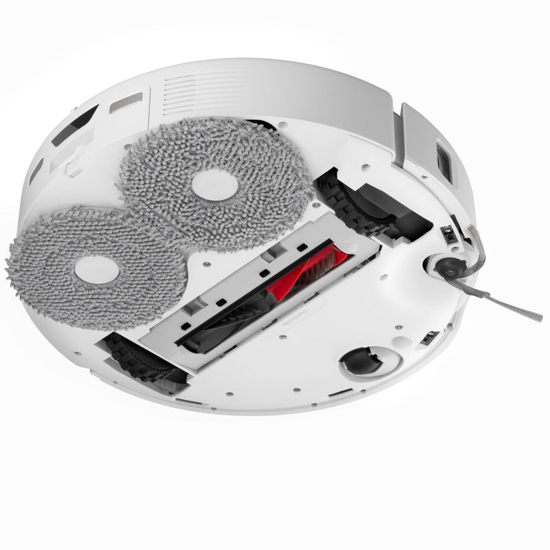 Roborock Qrevo Edge 5V1 QRES02-00, balts, robotizēts putekļsūcējs ar mitro un sauso uzkopšanu, 18 500 Pa, LiDAR, 5200 mAh, FlexiArm, automātisku putekļu iztukšošanu un mopu mazgāšanu