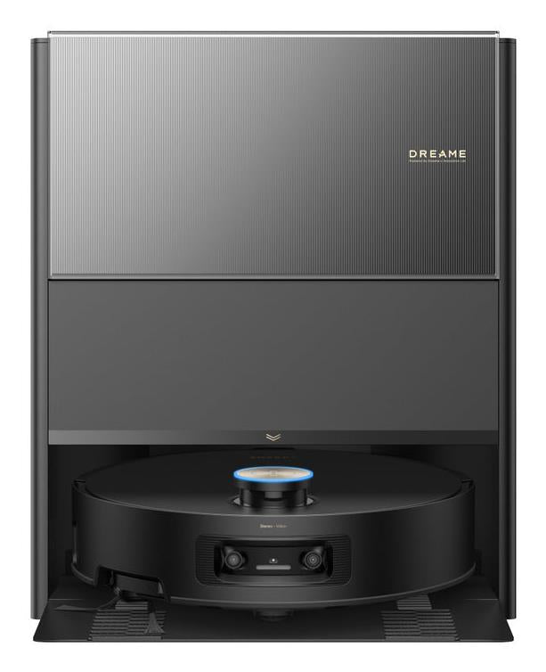 Dreame Aqua10 Ultra Roller Complete robotizētais putekļsūcējs ar sauso un mitro uzkopšanu, 30 000 Pa, AquaRoll™ rullītis, 100 °C mopu mazgāšana, LiDAR navigācija, AI šķēršļu atpazīšana, 6400 mAh, automātiskā dokstacija, melns