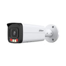Dahua 8 MP āra bullet IP kamera, 3,6 mm, 87°, Smart Dual Light, IR līdz 60 m, silti balta gaisma līdz 50 m, WDR 120 dB, WizSense, SMD Plus, cilvēku un transportlīdzekļu noteikšana, mikrofons, microSD, PoE, IP67