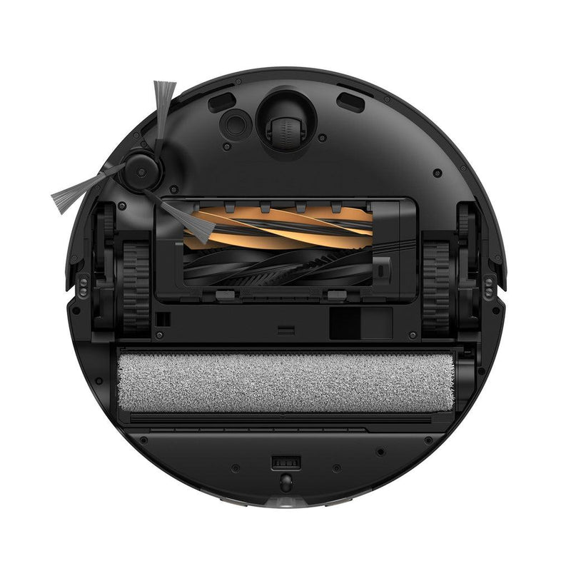 Dreame Aqua10 Ultra Roller Complete robotizētais putekļsūcējs ar sauso un mitro uzkopšanu, 30 000 Pa, AquaRoll™ rullītis, 100 °C mopu mazgāšana, LiDAR navigācija, AI šķēršļu atpazīšana, 6400 mAh, automātiskā dokstacija, melns