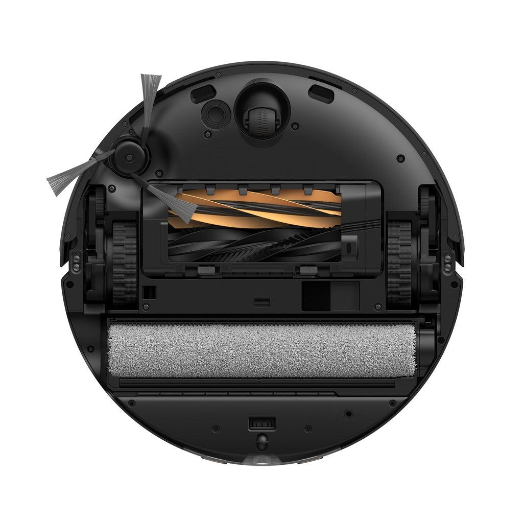 Dreame Aqua10 Ultra Roller Complete robotizētais putekļsūcējs ar sauso un mitro uzkopšanu, 30 000 Pa, AquaRoll™ rullītis, 100 °C mopu mazgāšana, LiDAR navigācija, AI šķēršļu atpazīšana, 6400 mAh, automātiskā dokstacija, melns
