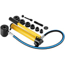 VEVOR 10 t hidrauliskais caurumotājs ar 6 matricām, caurumu diametrs 13–51 mm, rokas instrumentu komplekts metāla un elektrokabeļu kanālu caurumošanai