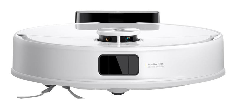 Roborock Q10 VF robotizētais putekļsūcējs, 10 000 Pa, sausā un mitrā uzkopšana, PreciSense LiDAR, vibrējošs VibraRise mops, Dual Anti-Tangle, 5200 mAh, balts